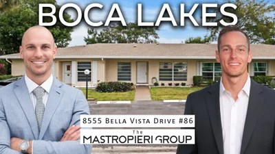 Boca Lakes Boca Raton Property Tour | 8555 Bella Vista Dr Unit 86